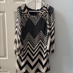Fire Los Angeles Black & White Dress